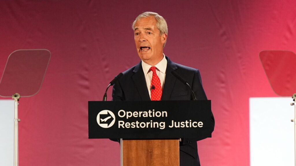 Farage's controversial deportation plans target women and children