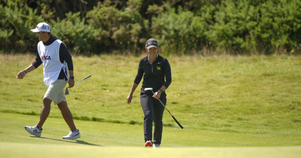 Galitsky shines in u.s. women’s amateur quarterfinals