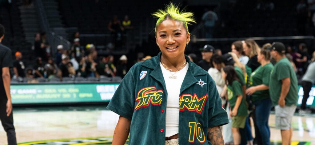 Kayce kirihara's empowering viral stunt for the seattle storm