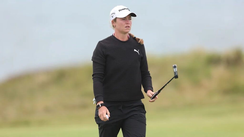 Mimi rhodes scores unique hole in one at women's open