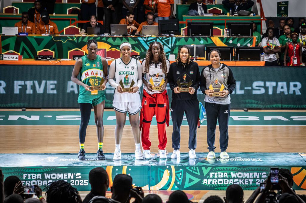 Okonkwo clinches mvp again as 2025 women’s afrobasket all stars announced