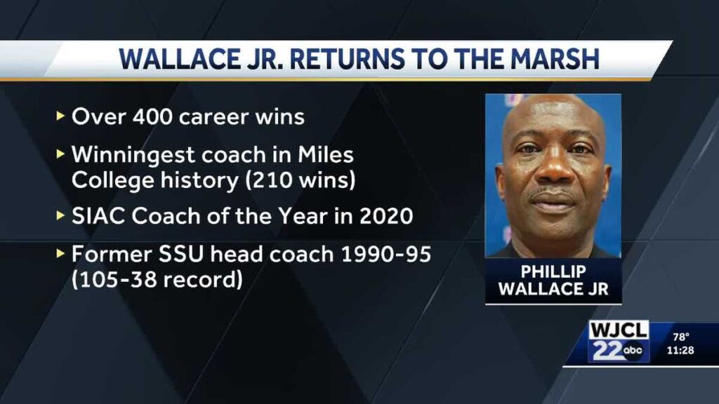 Phillip wallace jr. takes the helm as head coach of