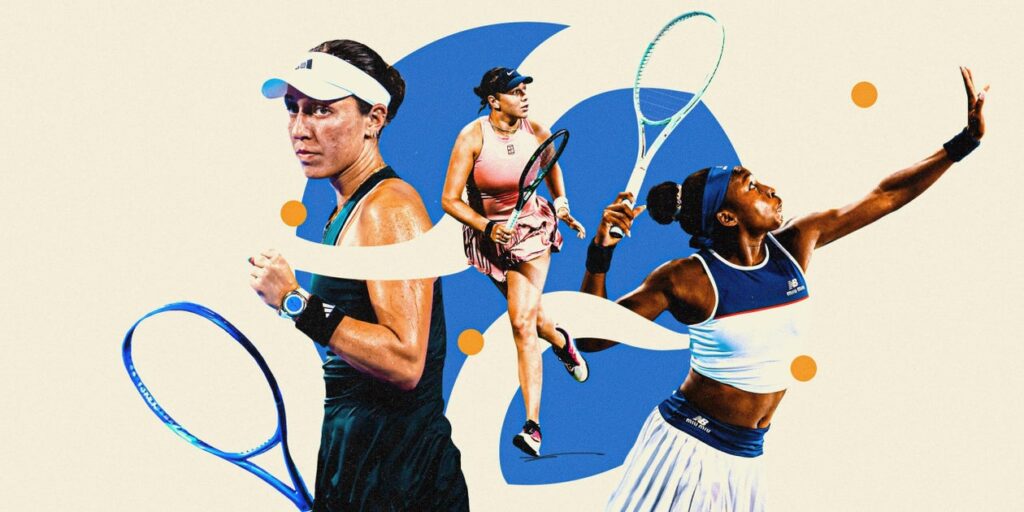 Rising stars: american women dominating grand slam tennis