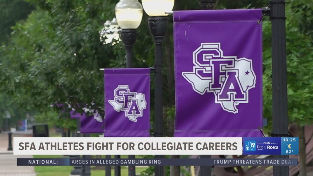 Sfa athletes seek clarity in title ix case regarding women's