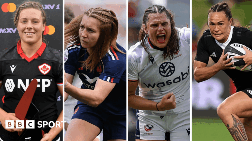 Top global contenders in women's rugby