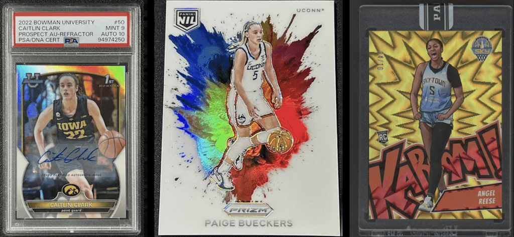Top women’s sports cards: discover the stars from caitlin clark