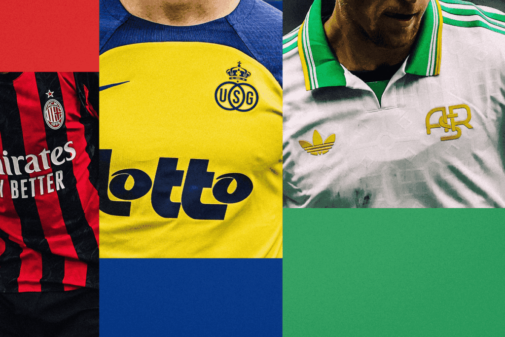 Top and bottom global kits beyond the premier league