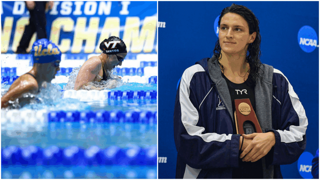 Va tech swimmers stand up for fairness, espn dismisses concerns