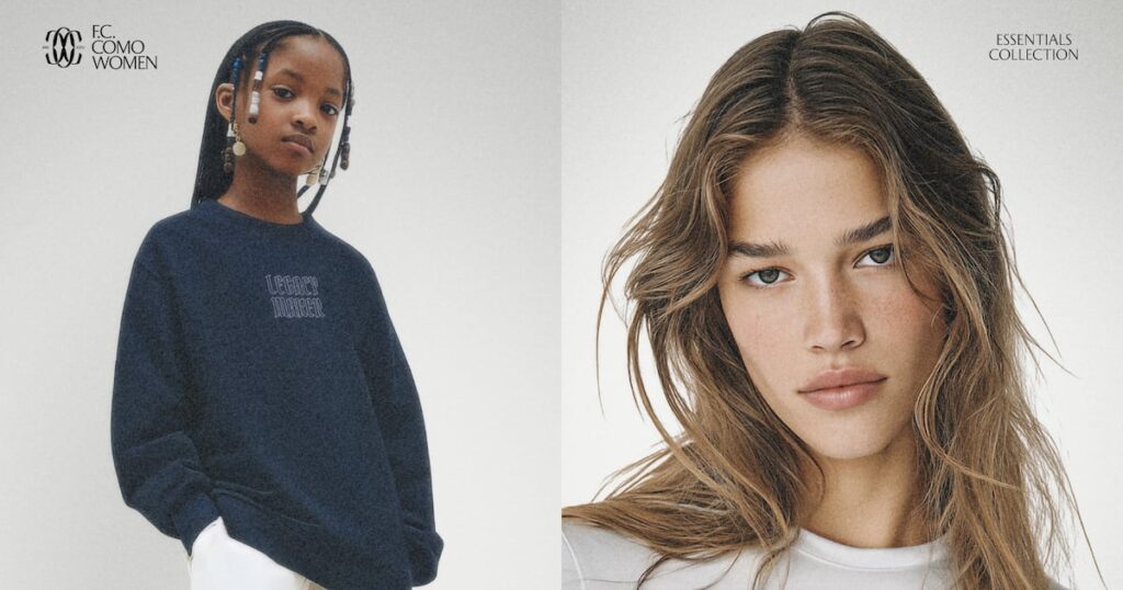 Ai designed fashion takes center stage: fc como women's new line