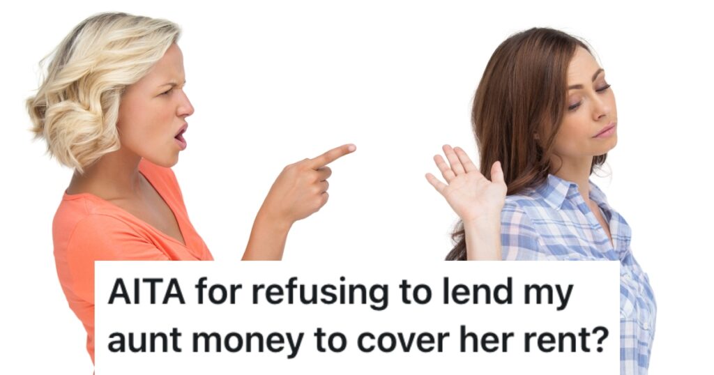 Aunt's rent request clashes with niece's car dreams