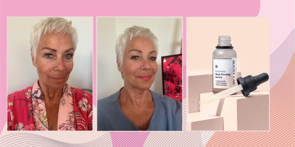 Denise welch's affordable neck firming secret unveiled