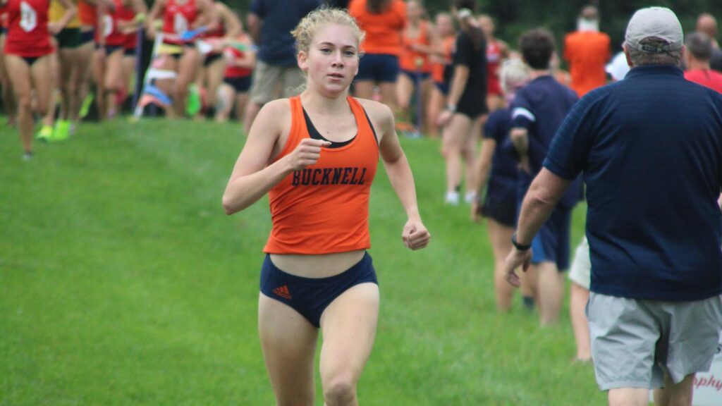 Mcnally named patriot league women's runner of the week again