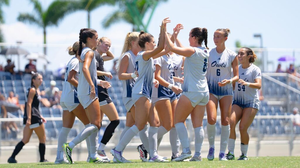 Owls soar to victory in jacksonville: hogate secures first win