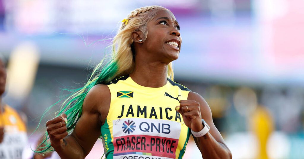 Sprint showdown: stars collide in women's 100m at world athletics