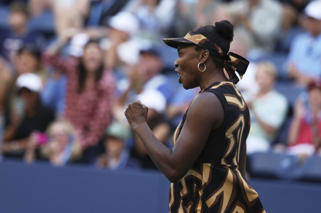 Venus williams and leylah fernandez advance to us open women's