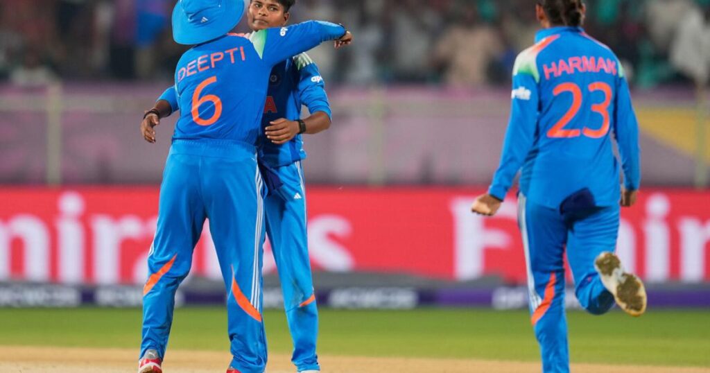 India's journey in women's cricket world cup