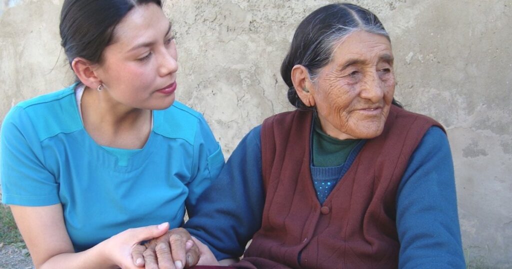 Caring for caregivers: supporting women looking after the elderly in