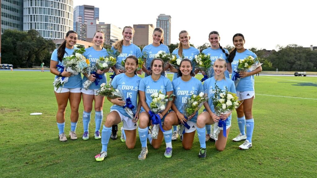 Chancey's late goal secures draw against ecu on senior night