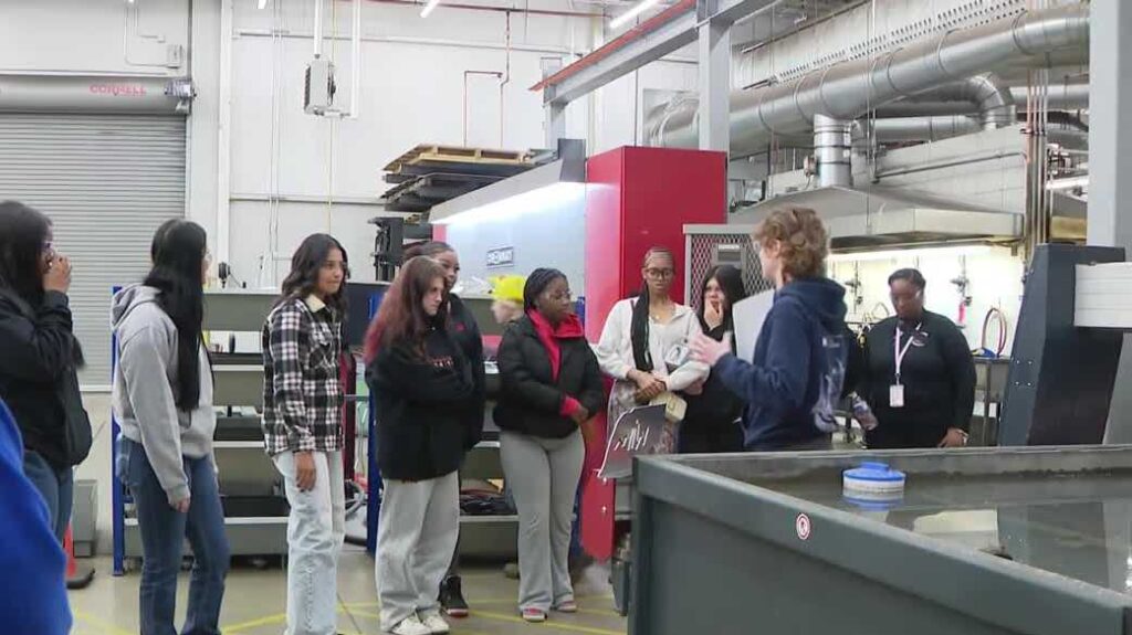 Empowering high school girls in manufacturing careers