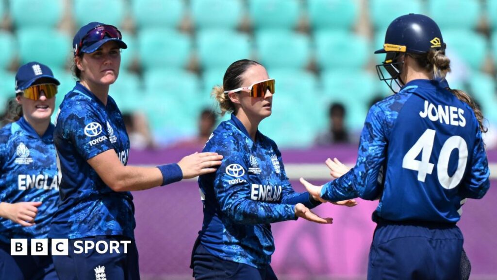 England vs new zealand live: women's cricket world cup 2025