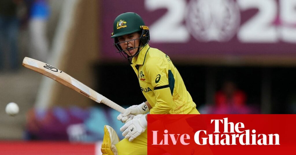India vs australia: women’s cricket world cup semifinal live updates