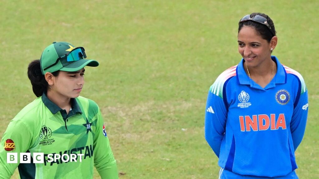 India vs pakistan live coverage: women's cricket world cup 2025