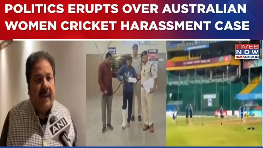 Political fallout in australian women's cricket harassment case in indore