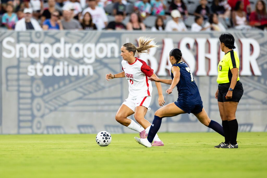 Women’s soccer battles to 1 1 draw against fresno state