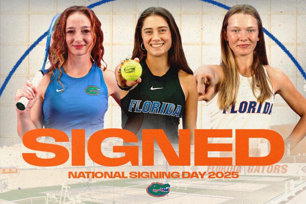 Florida Tennis Adds Three Elite Gators to Its Roster