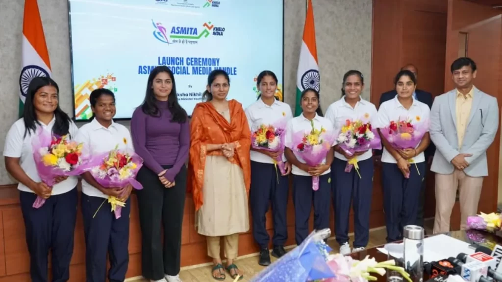 Khadse Unveils ASMITA Social Platforms to Empower Women in Sports