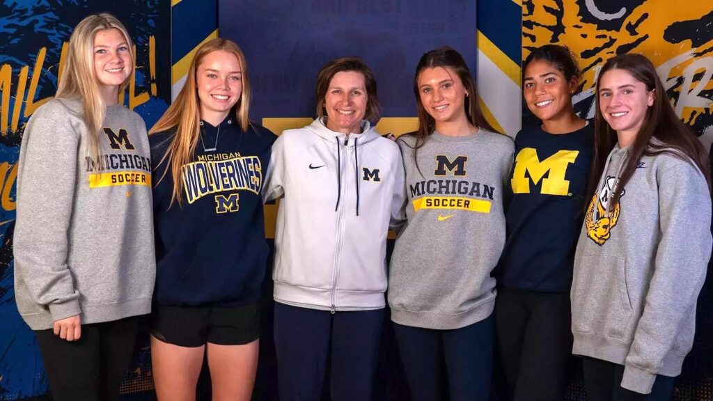 Michigan Women’s Soccer Welcomes Five New Wolverines for
