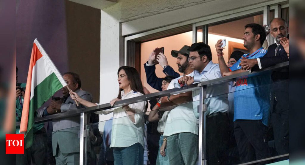 Nita ambani celebrates india's historic world cup moment with pride