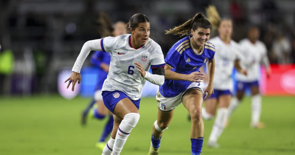 US Women’s National Team Dominates Italy in First Friendly Match