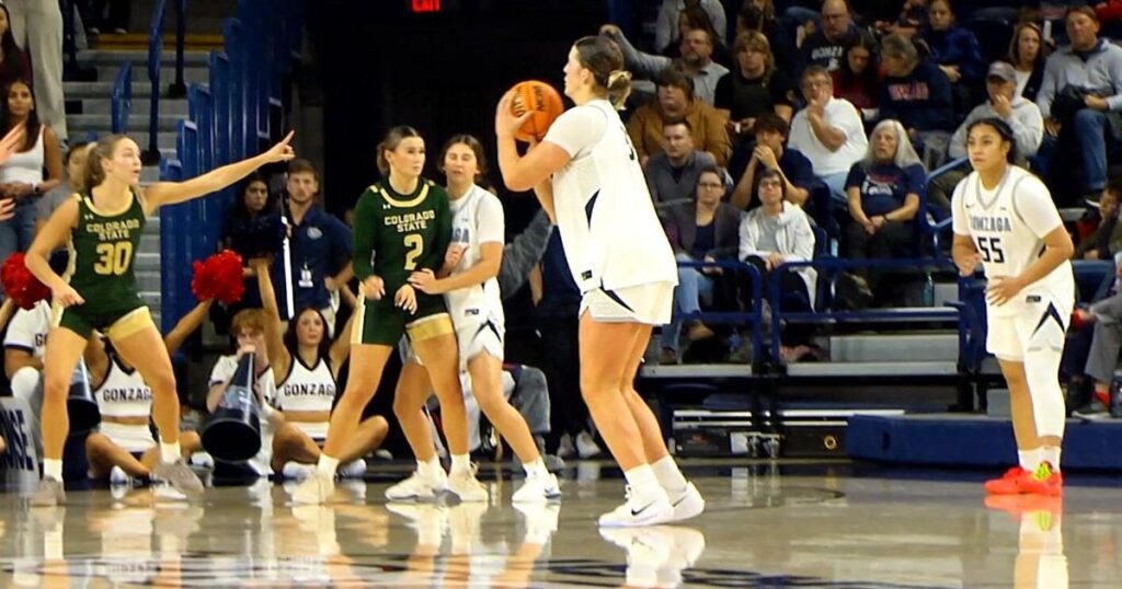 Whittaker Shines as Gonzaga Women Suffer Historic Home Opener Loss