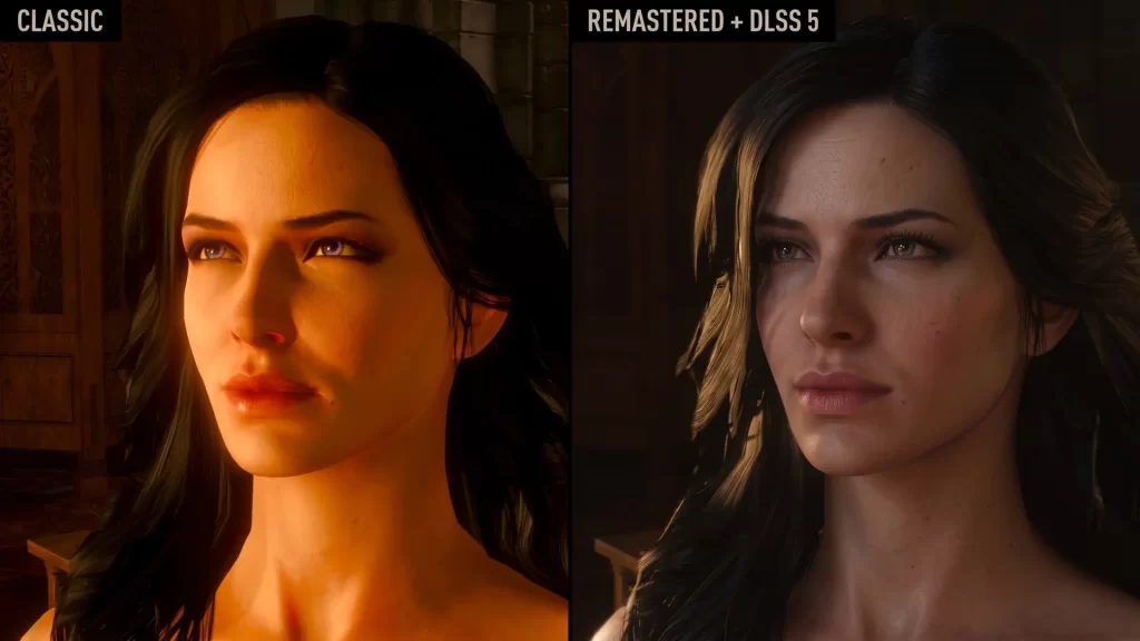 The Witcher 3 Remastered showed 38 FPS with DLSS