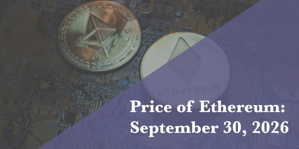 Current price of Ethereum for Sept. 30,